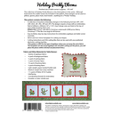 Holiday Prickly Blooms for Machine Embroidery Pattern