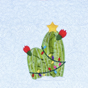 Holiday Prickly Blooms for Machine Embroidery Pattern