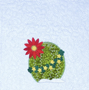 Holiday Prickly Blooms for Machine Embroidery Pattern