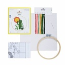 Saguaro Cactus Cross Stitch Kit