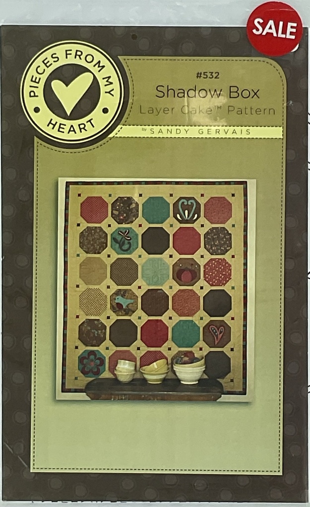 SALE - Shadow Box Pattern