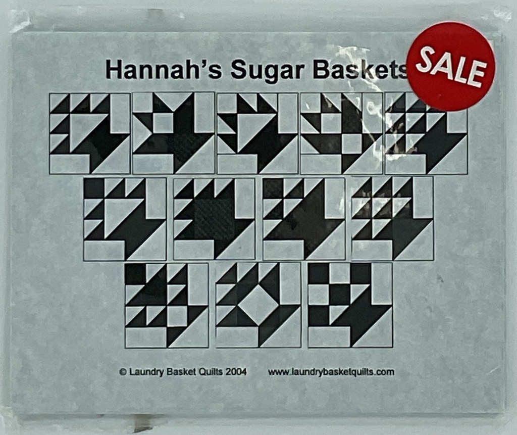 SALE - Hannah's Sugar Basket Pattern