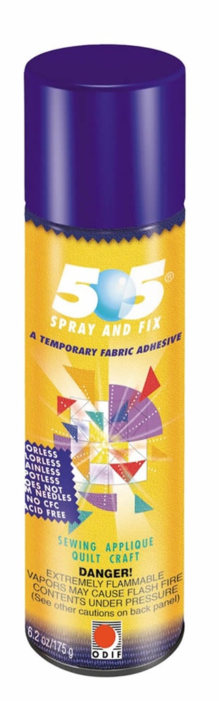 505 Spray & Fix Temporary Repositionable Fabric Adhesive 7.22oz (ORMD)