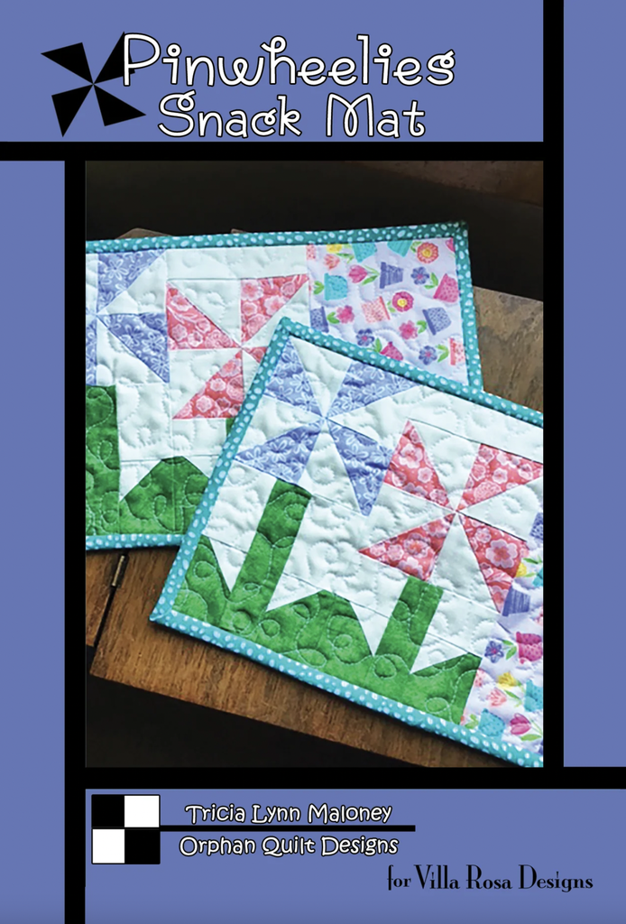 Pinwheelies Snack Mat Pattern