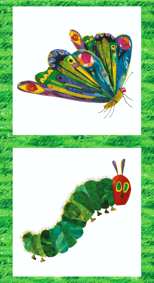 The Very Hungry Caterpillar Metamorphosis Panel Multi