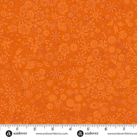 Sun Print 2024 Tangerine Woodland