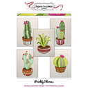 Prickly Blooms for Machine Embroidery Pattern