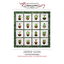 Petite Cacti ITH Wall Hanging for Machine Embroidery Pattern