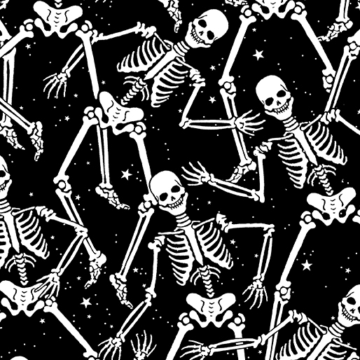 Halloween Spirit Skeleton Crew Black