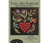 Folk Art Sampler-Shared Heart (part 4)