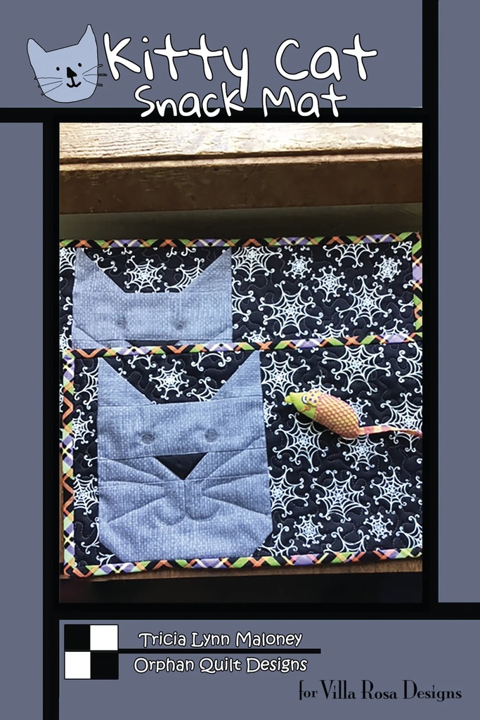 Kitty Cat Snack Mat - Pattern