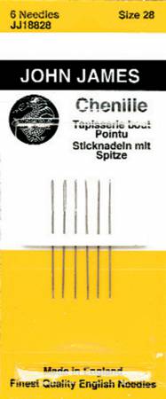 John James Chenille Needles Size 28