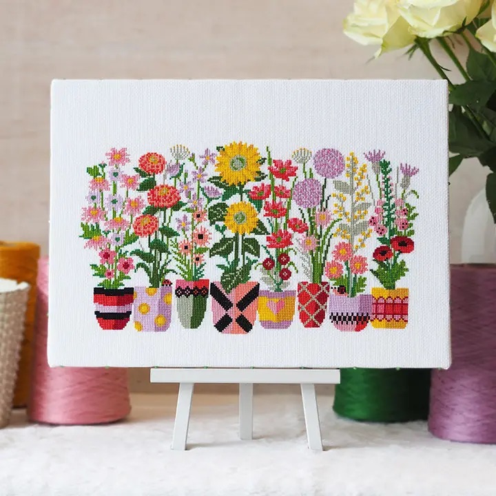 Bloom and Grow - Cross Stitch Kit