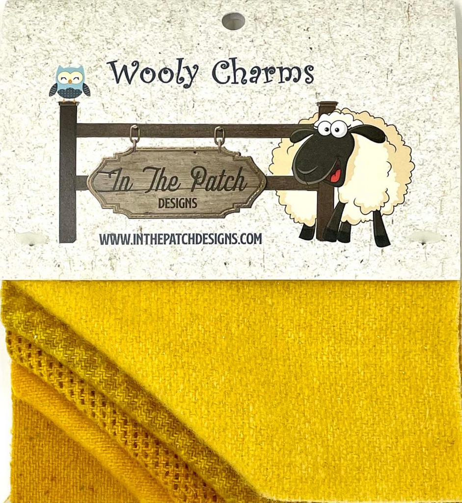 Wooly Charms 5" x 5" Honey