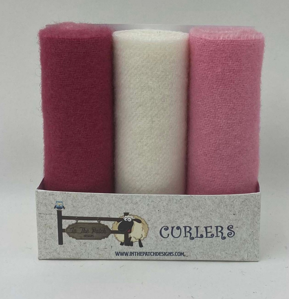 Wool Curlers 4in X 16in Valentines