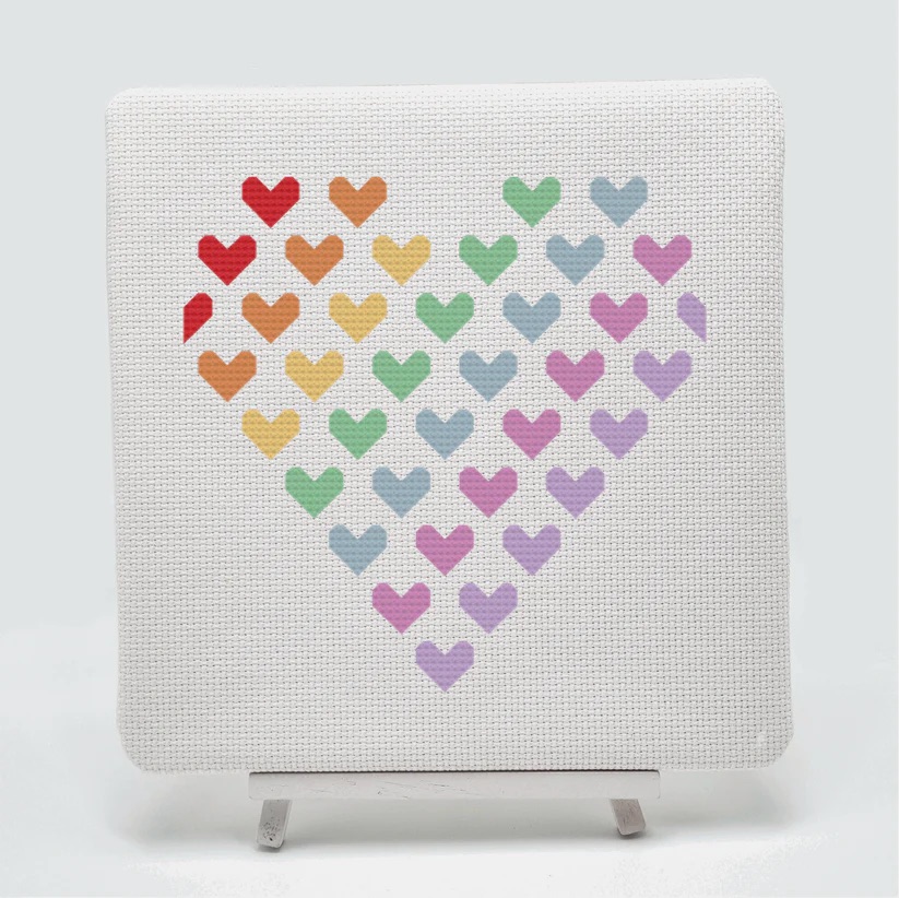 Heart of Hearts Cross Stitch - Chart only