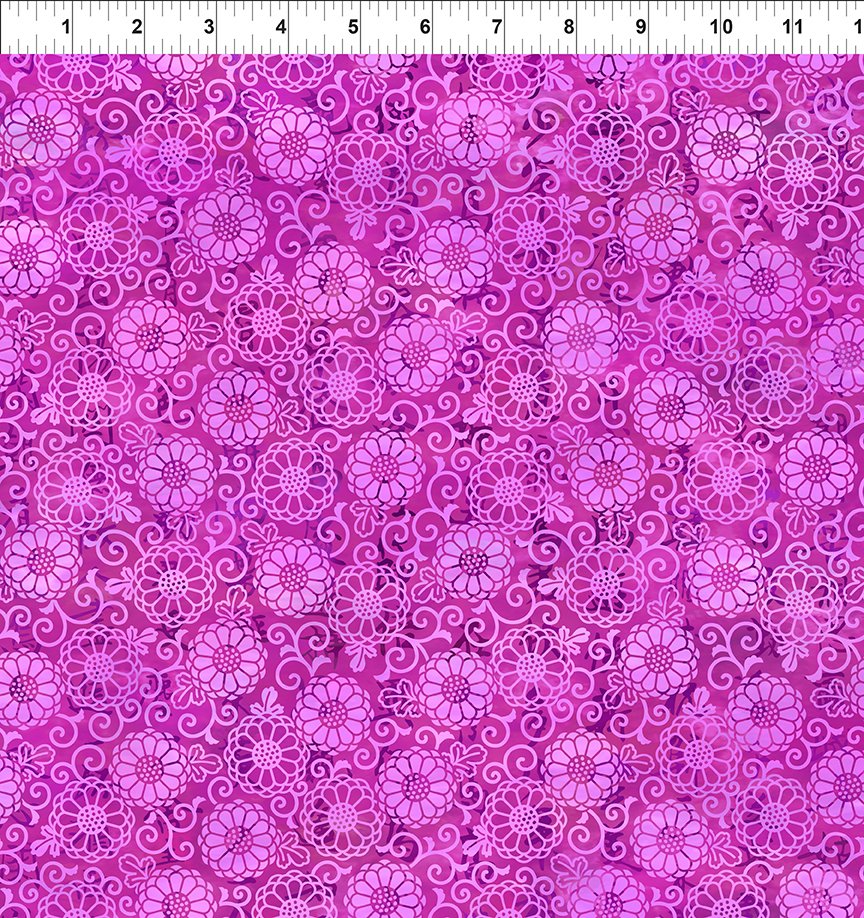 Oriental Gardens Lace Magenta