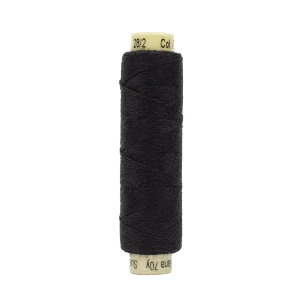 Ellana 12wt - Black - 70 yds - Wool/Acrylic blend