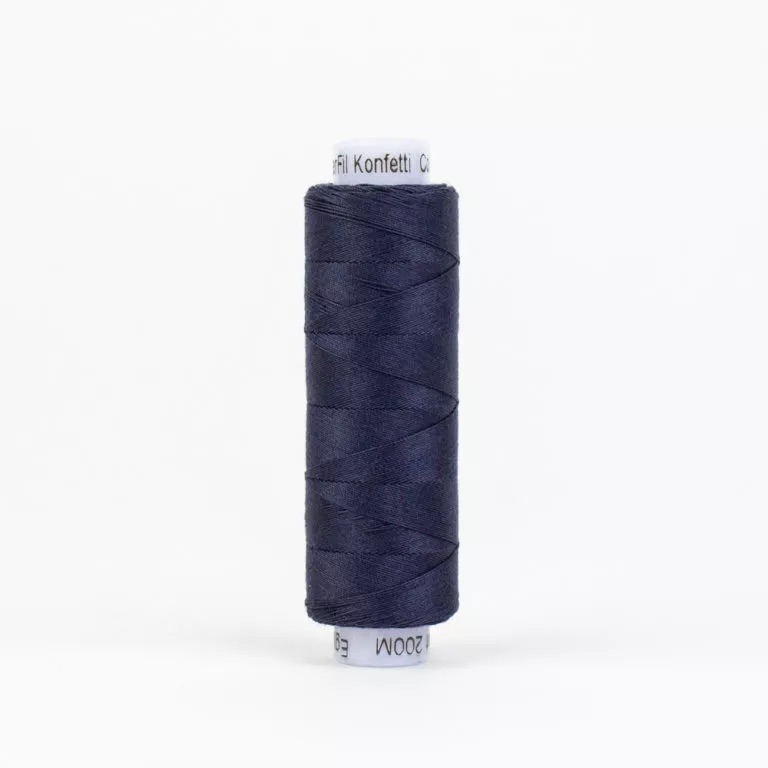 Konfetti 50wt Thread - Dark Navy - 200m