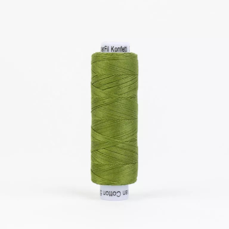 Konfetti 50wt Thread - Olive Green - 200m