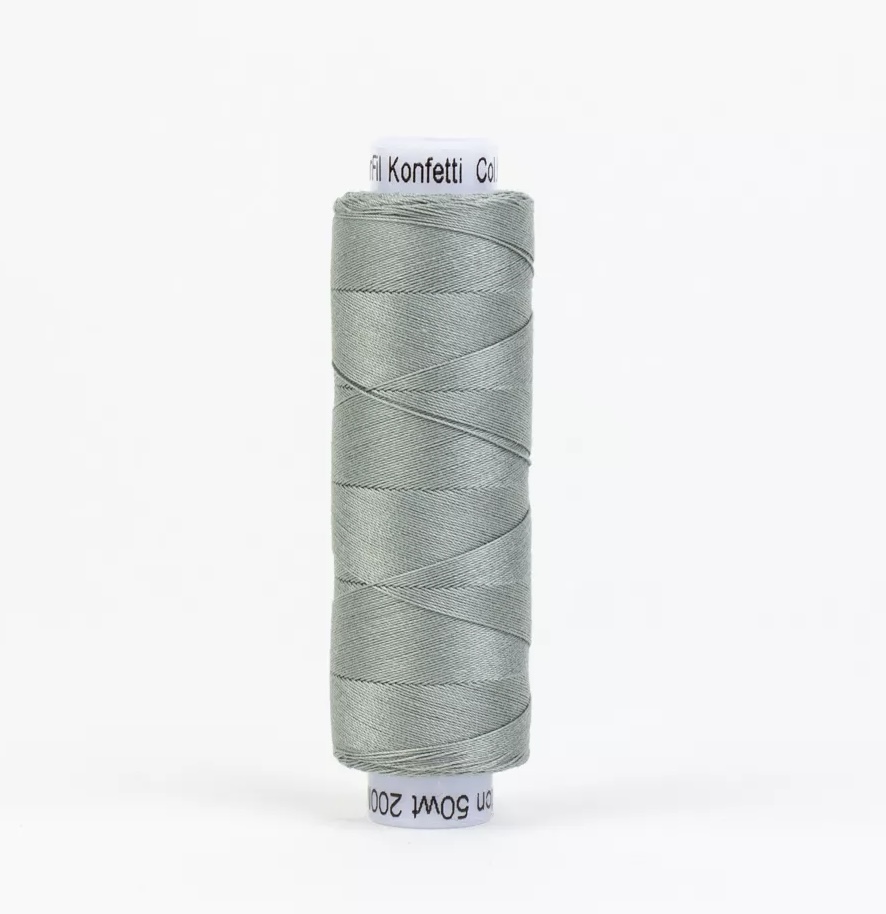 Konfetti 50wt Thread - Light Grey - 200m