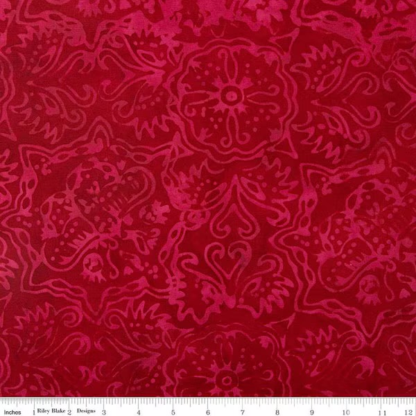 Batiks Elementals - Rainbow Brights - Cerise