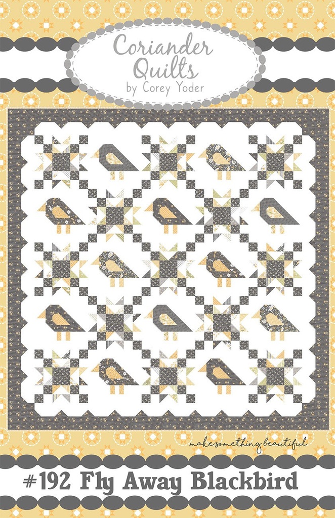 Fly Away Blackbird Pattern