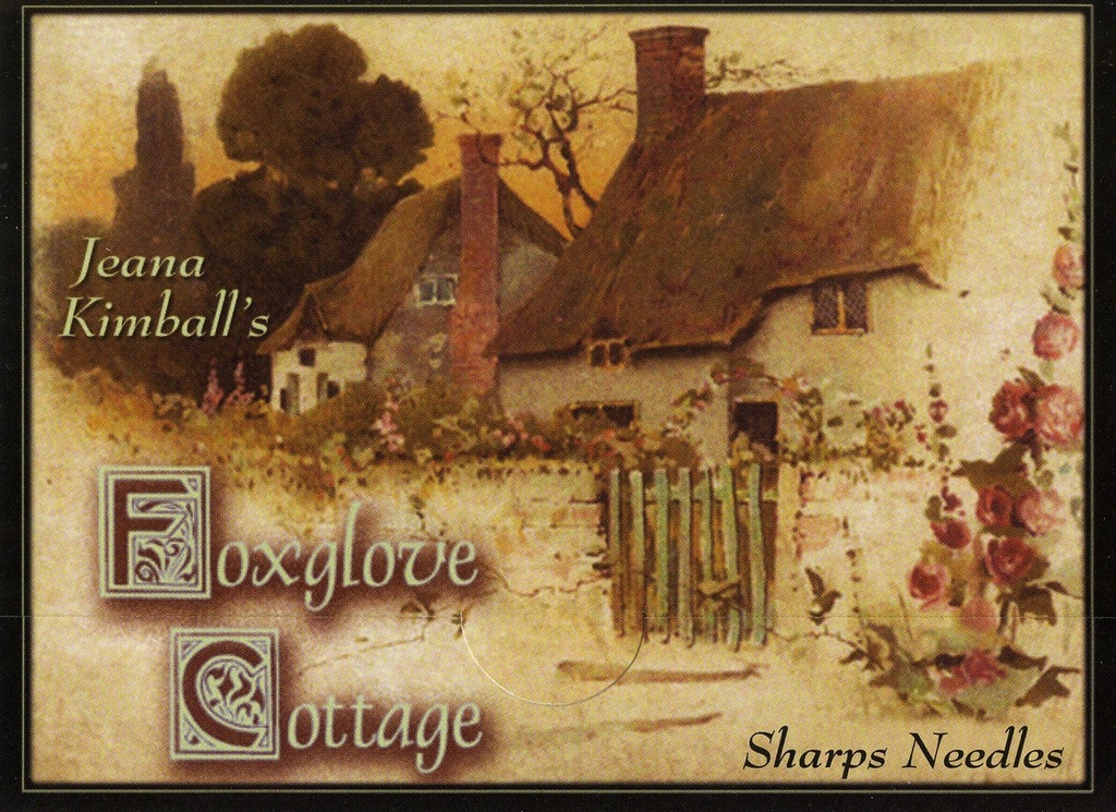 Foxglove Cottage Sampler Sharps 4ct