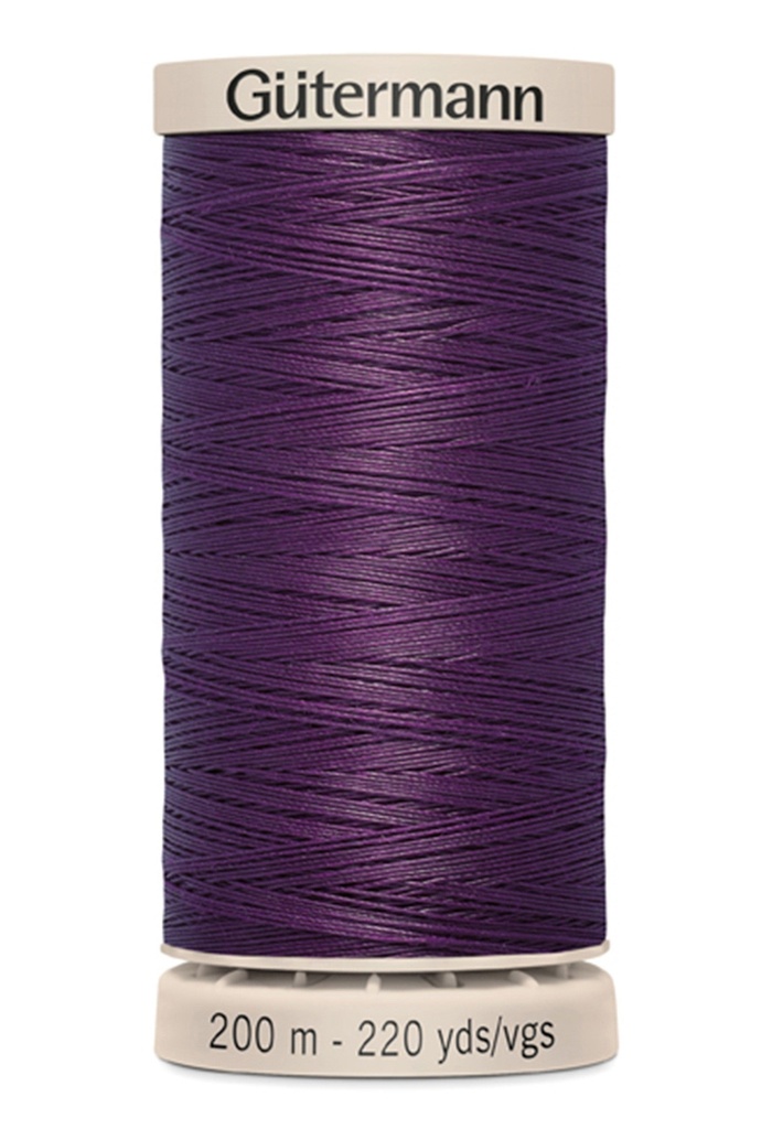 SALE - Hand Quilting Cotton Thread 200m/219yds Grape