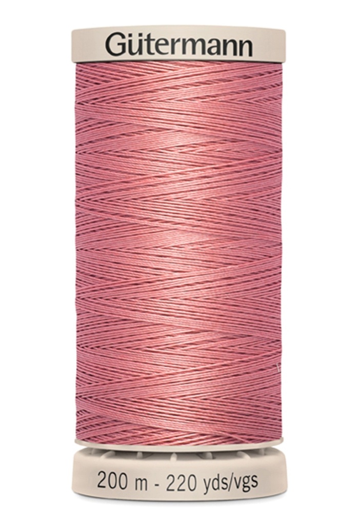 SALE - Hand Quilting Cotton Thread 200m/219yds Strawberry