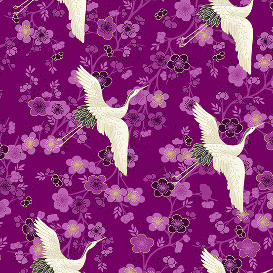 Hikari Cranes Purple