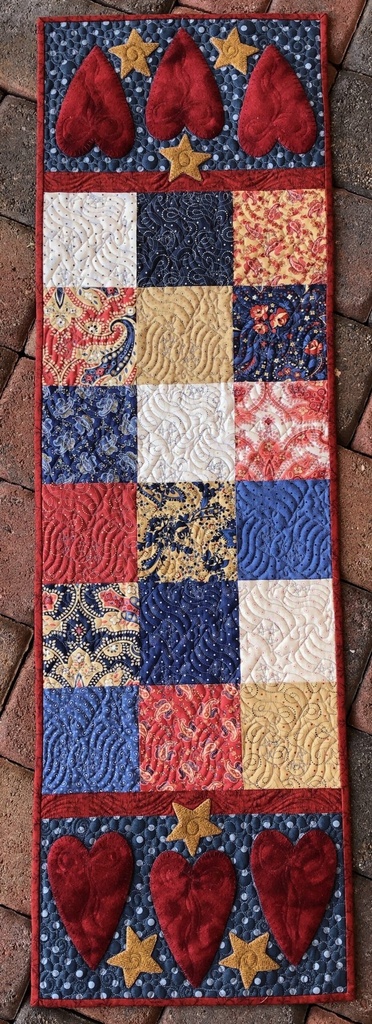 SALE - Americana Table Runner Pattern