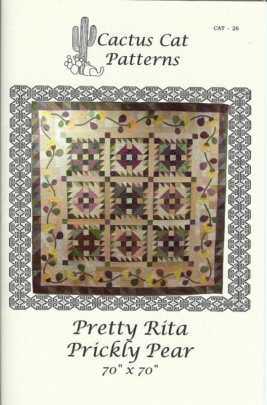 Pretty Rita Prickly Pear - Cactus Cat Patterns