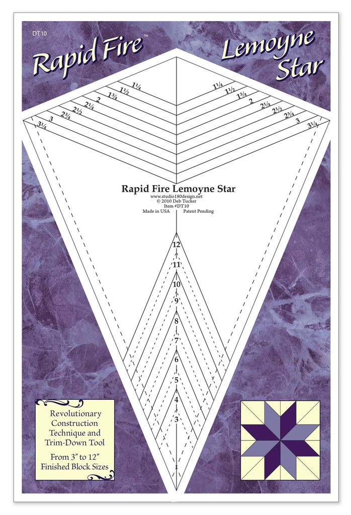 Rapid Fire Lemoyne Star Ruler-Studio 180