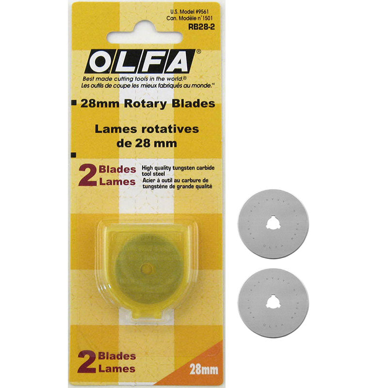 Olfa RB28-2 Rotary Blade 28MM, 2/PK