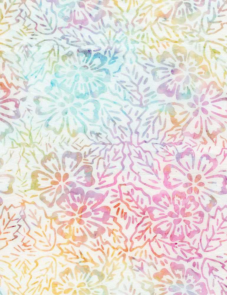 Snazzy Flowers Pastel