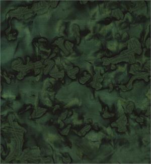 Batik Cotton Blender Dark Green