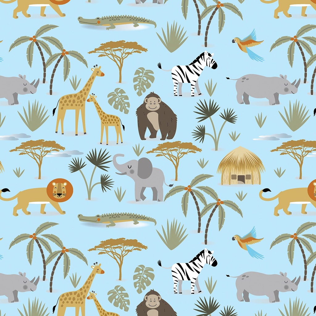 Safari  Jungle Blue