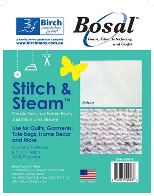 Stitch & Steam 8.5" X 11" 10Pk