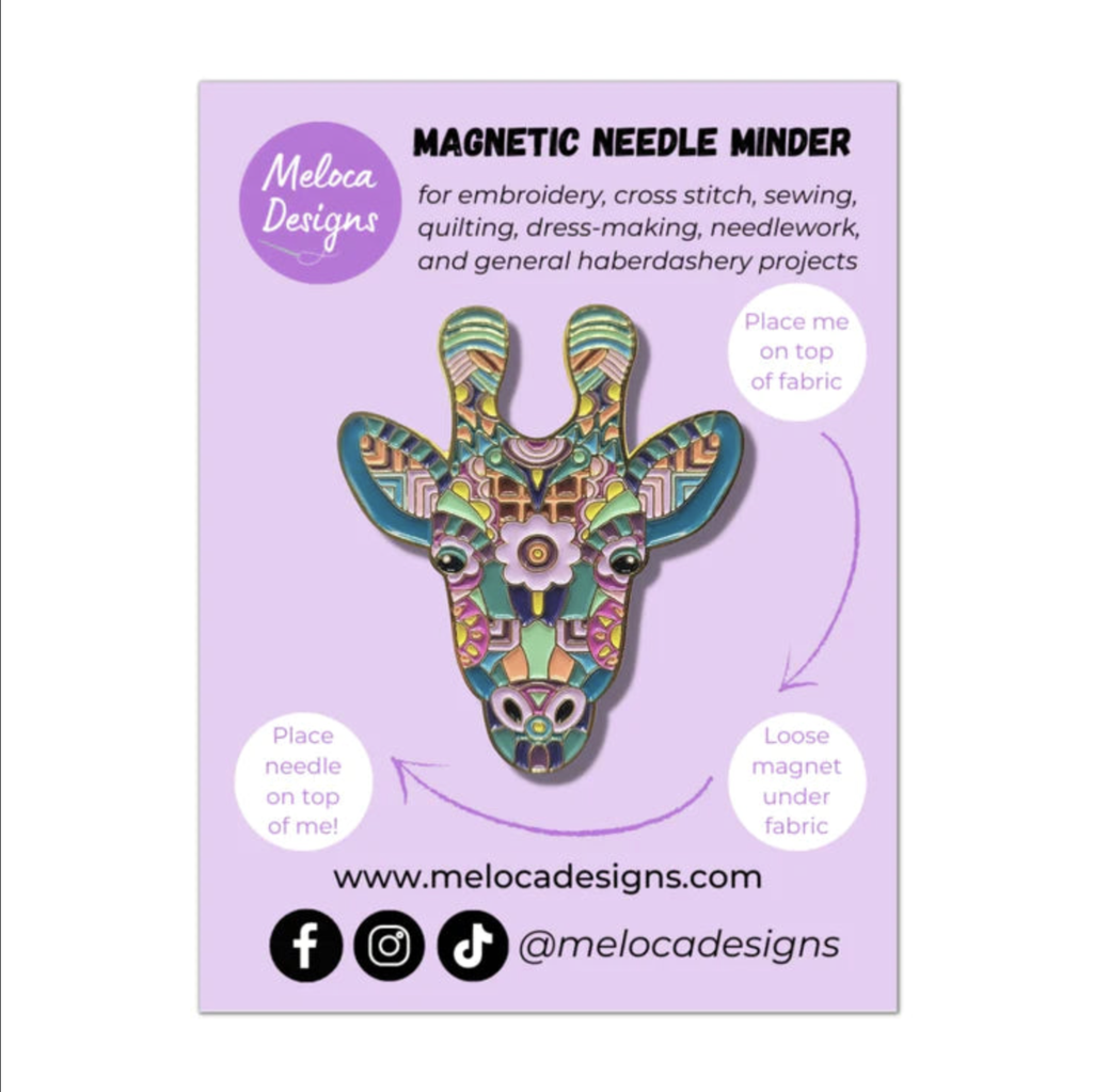 Mandala Giraffe Needle Minder