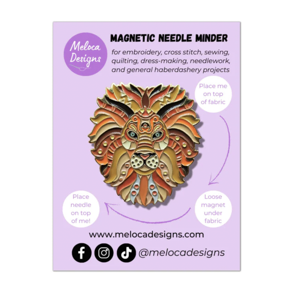 Mandala Lion Needle Minder