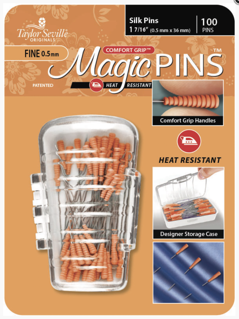 Magic Pins Silk Pins - Fine 50ct