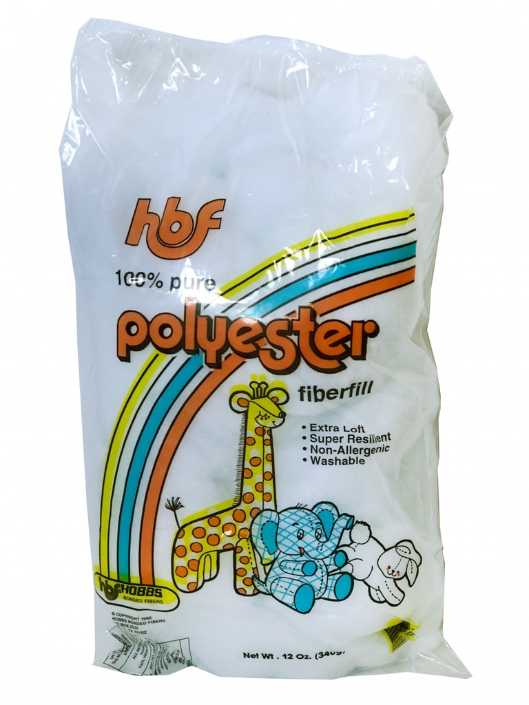 Polyester Fiberfill 20oz HPF20