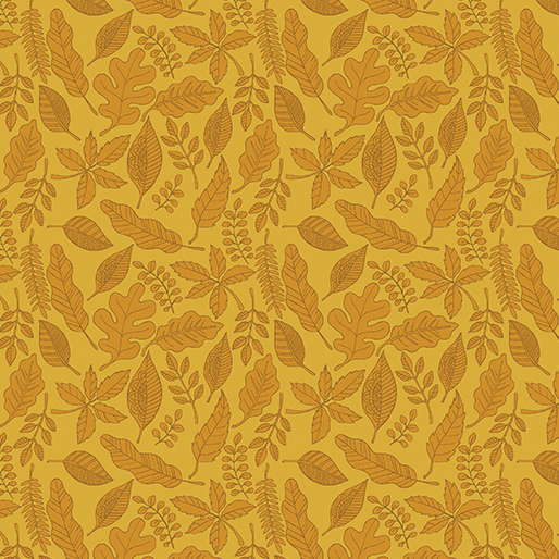 Leaves and Spice Tonal Yellow