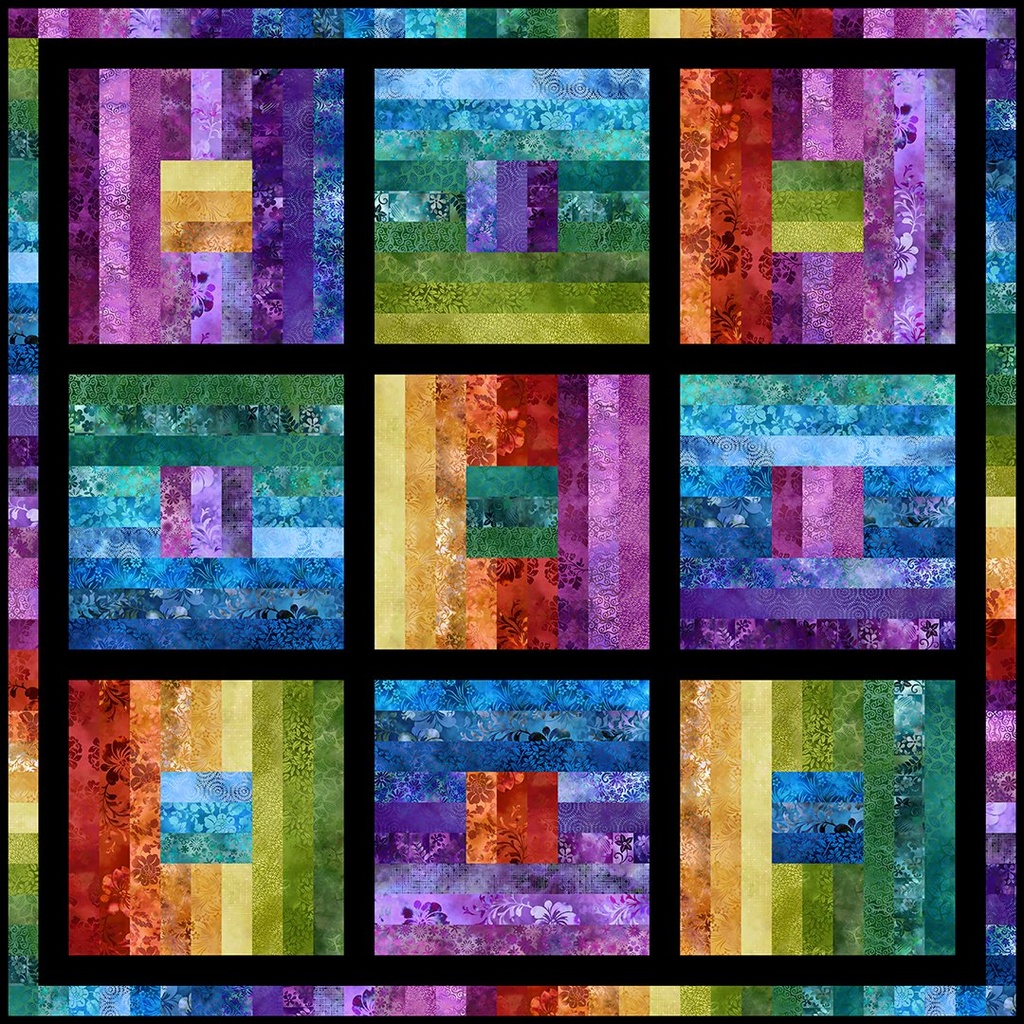 Prism Strip Quilt Pattern