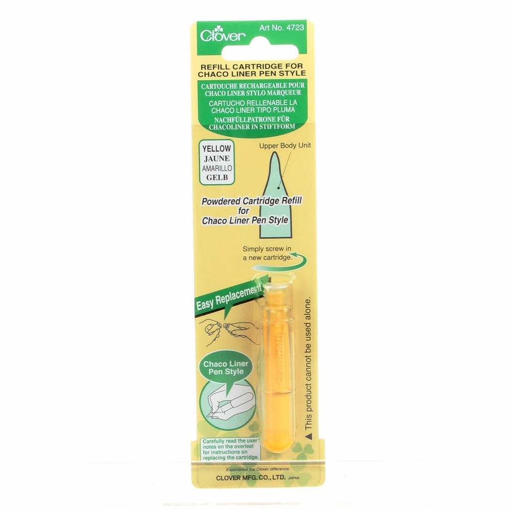 Chaco Liner Pen Chalk Refill Yellow