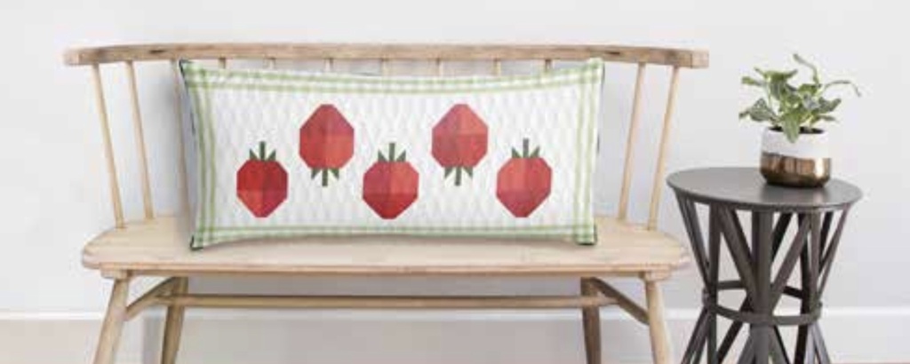 Berry Sweet  Bench Pillow Kit - August