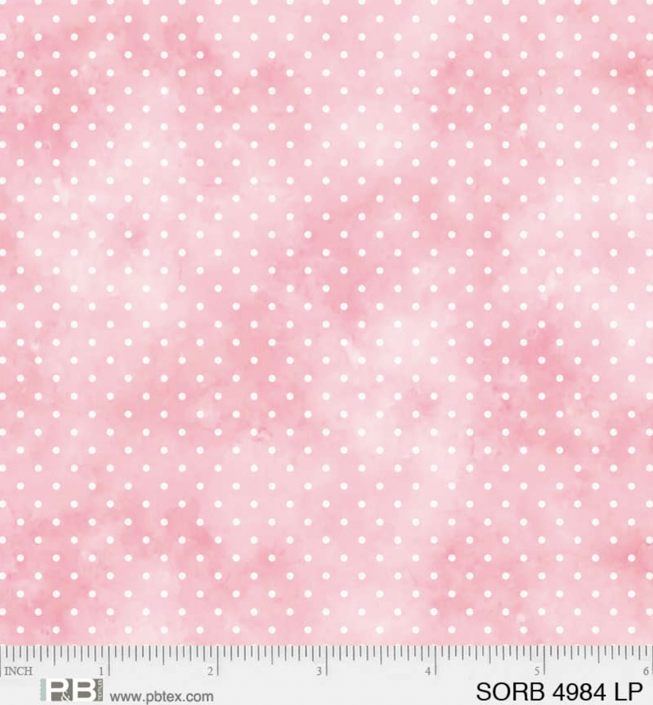 Sorbet Tossed Dots Light Pink