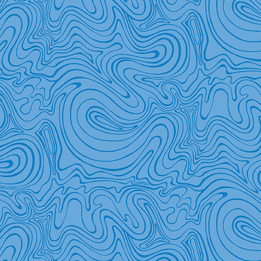 Squiggles Med Blue 13432-53