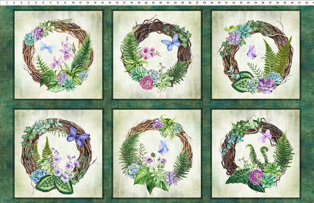 Botanical Wreaths Multi
